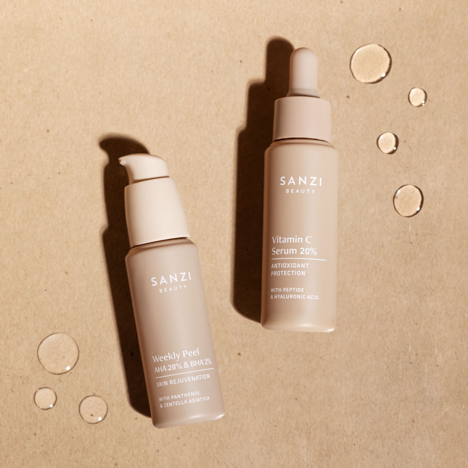 PAKKE: VITAMIN C SERUM 20% + WEEKLY PEEL