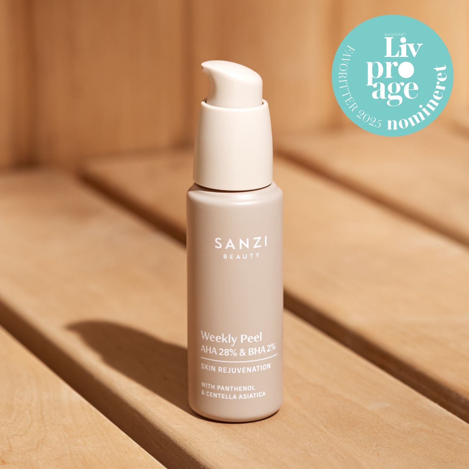 WEEKLY PEEL WITH 28% AHA & 2% BHA