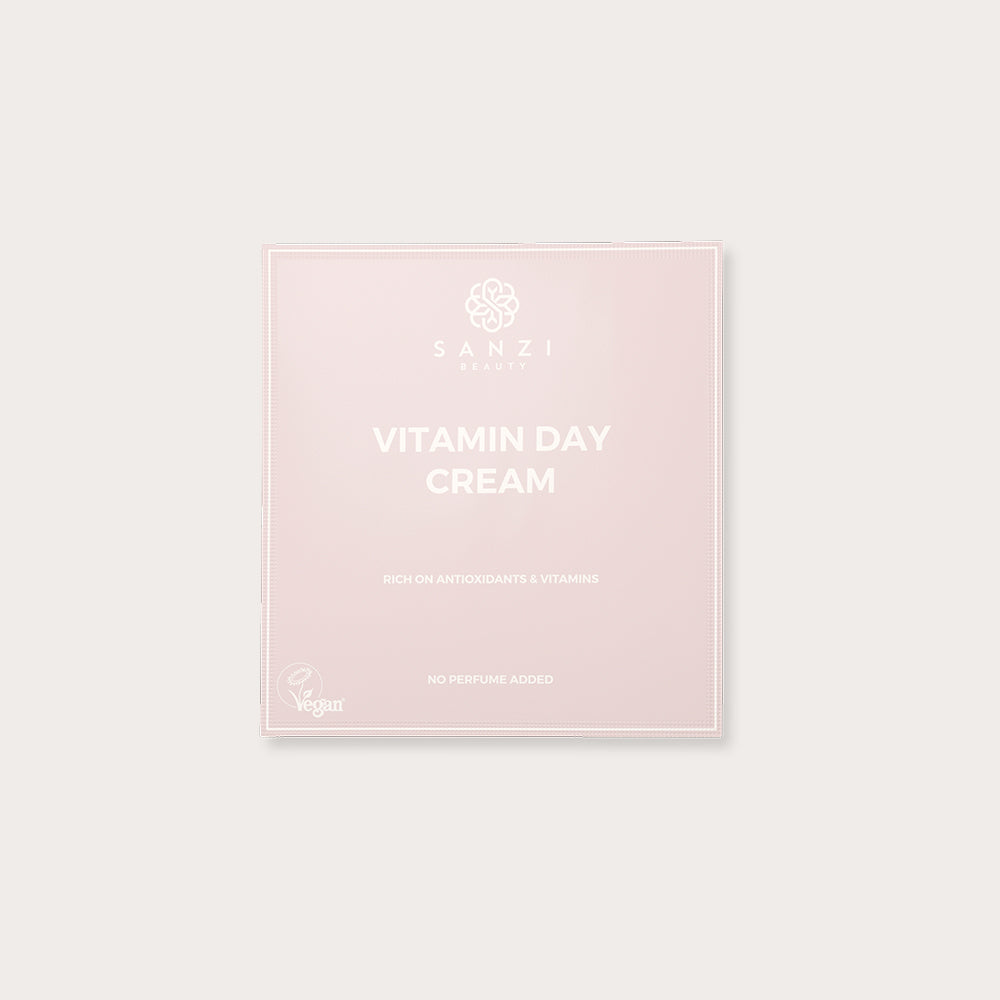 Hudplejeprøve Vitamin Day Cream fra Sanzi Beauty