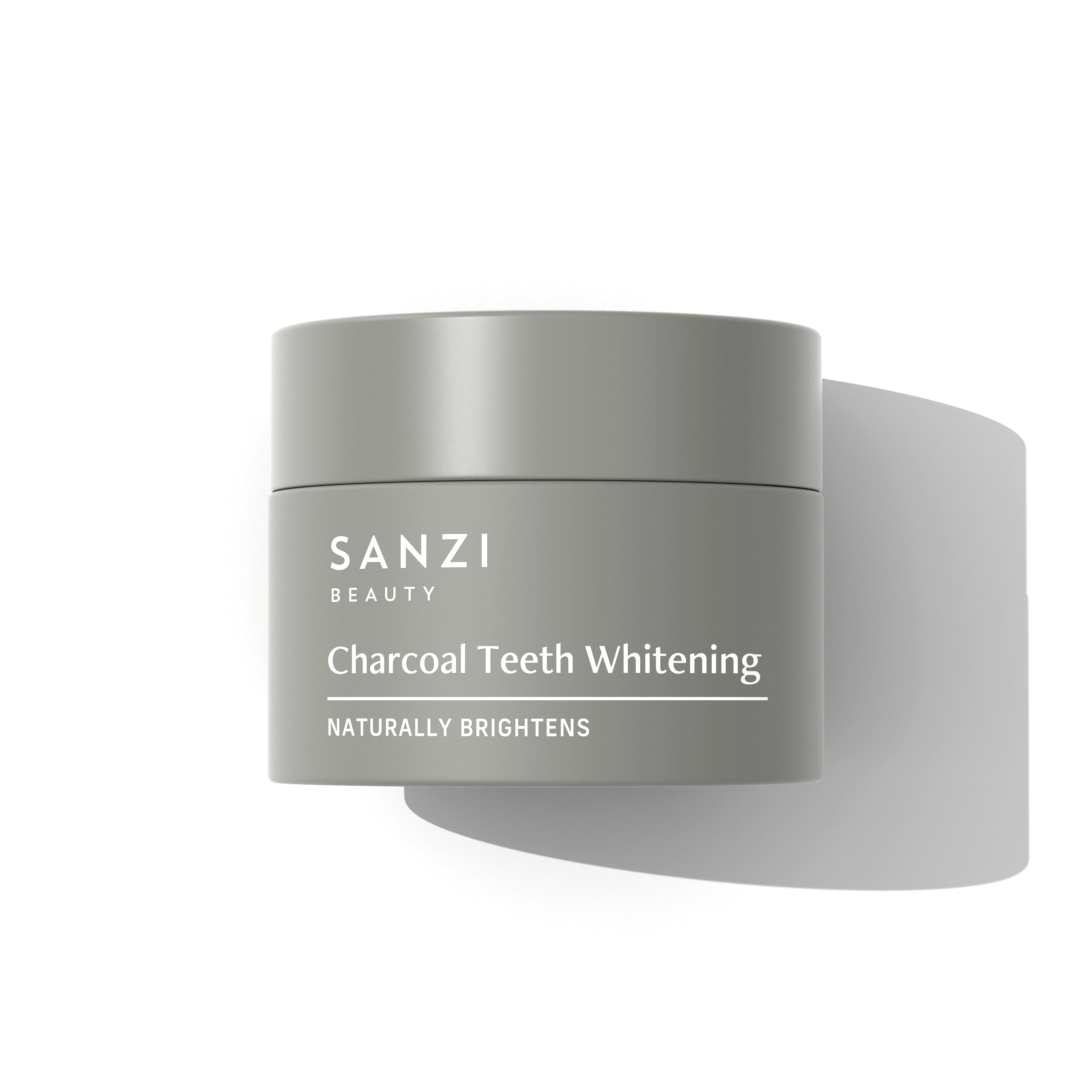 CHARCOAL TEETH WHITENING W. TOOTHBRUSH BAMBOO