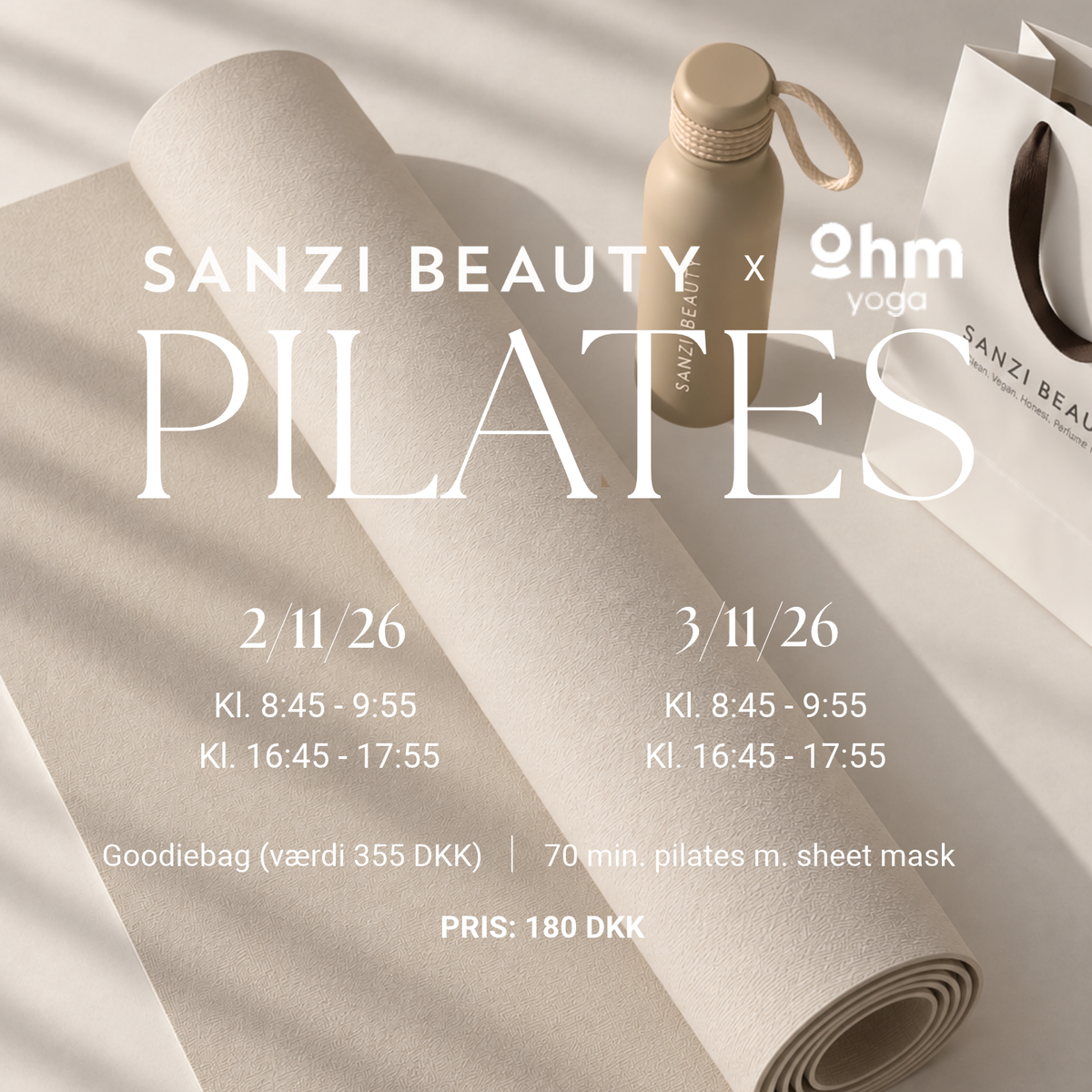 PILATES BILLET - SANZI BEAUTY X OHM YOGA