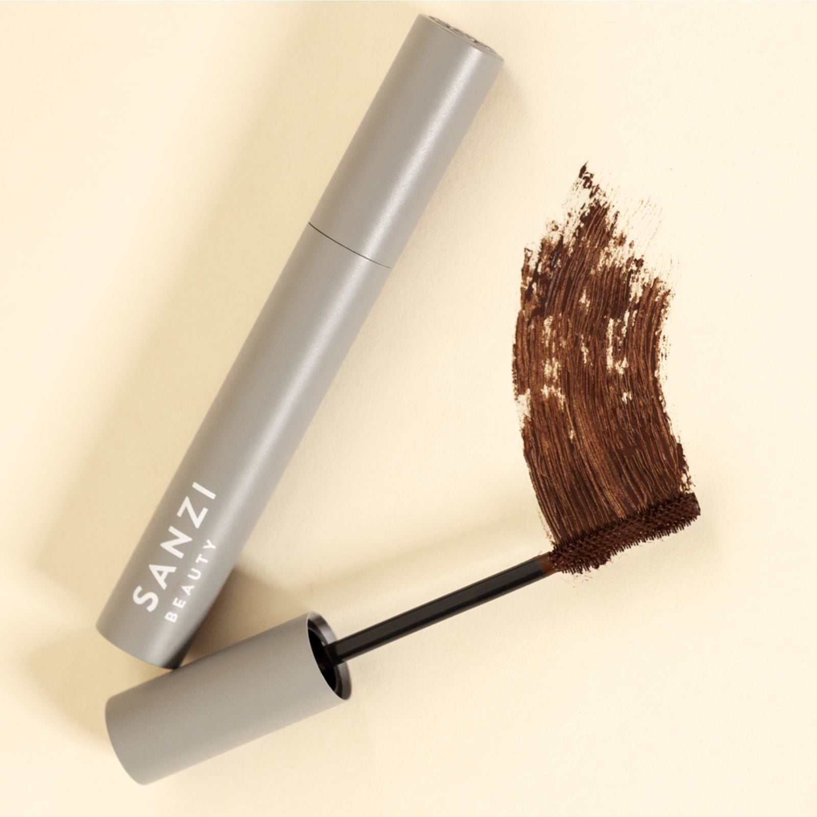 MASCARA VOLUME & CURL (WITH EYELASH SERUM) - BROWN