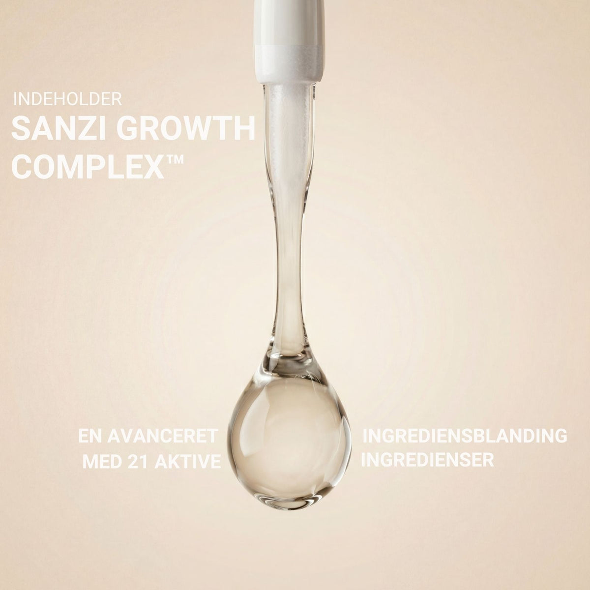 PAKKE: EYELASH GROWTH SERUM WITH SANZI GROWTH COMPLEX™ 5ML + MASCARA VOLUME & CURL WITH EYELASH SERUM (SORT)