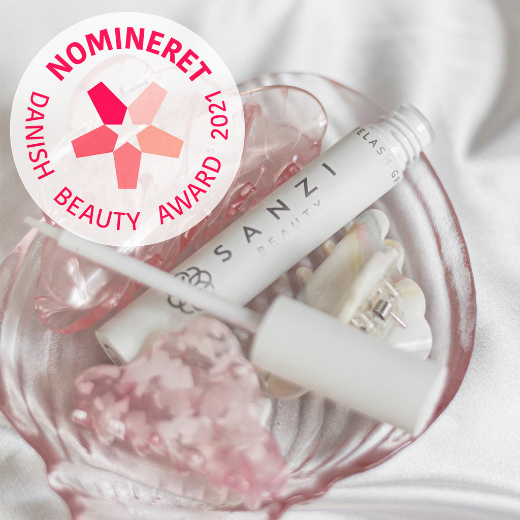 Vippeserum fra Sanzi Beauty - nomineret til Danish Beauty Award i kategorien Årets Forbrugerpris 2021