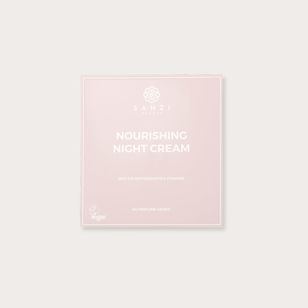 Hudplejeprøve Nourishing Night Cream fra Sanzi Beauty